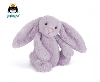Jellycat 害羞邦尼兔 风信子紫色 2种规格可选 Jellycat 害羞邦尼兔 风信子紫色 2种规格可选